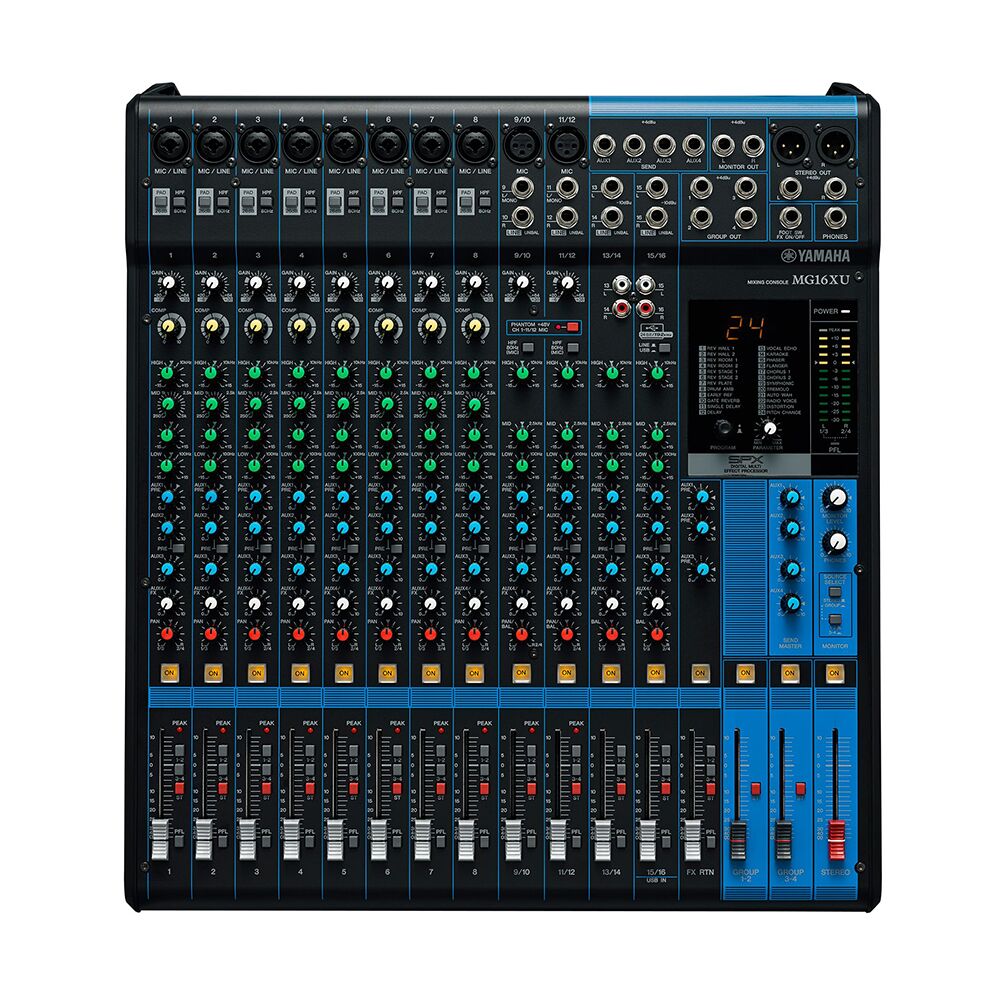 Yamaha MG16XU 16-Channel Mixer - Image 1