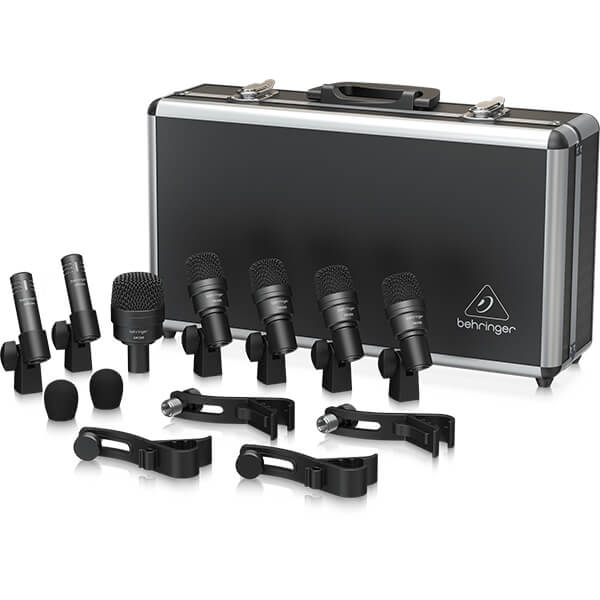 Behringer BC1200 Seven-Piece Drum Microphone Set - Image 1