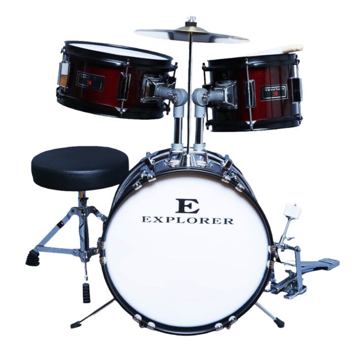 JBJ1043 DRUMSET 1 Explorer JBJ 1043 3pc Junior Drum Kit - Image 1