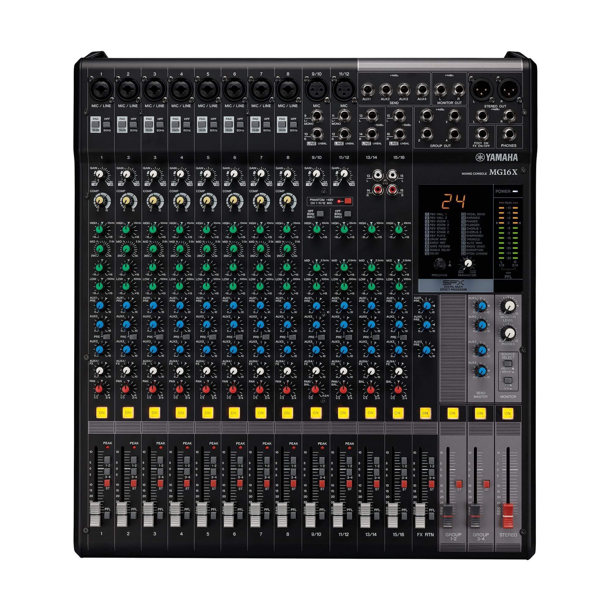 Yamaha MG16X Mixing Console - Image 1