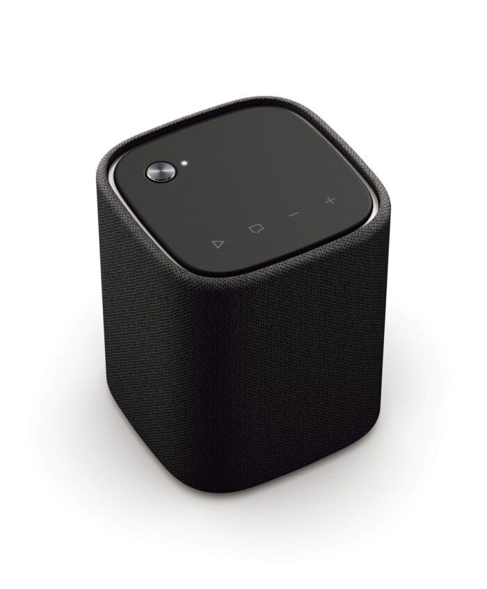WS-B1A_Black_Slant_2f3d3879dbd0afaf7be23c07d09cfc37 Yamaha WS-B1A Portable Bluetooth Speaker - Image 1